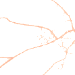 Daytime road noise heatmap for TA13 5FF