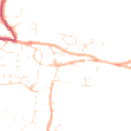 Daytime road noise heatmap for TA19 0AJ