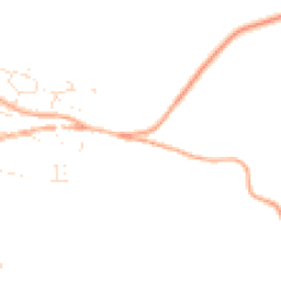 Daytime road noise heatmap for TA19 0AU