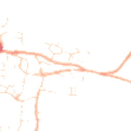 Daytime road noise heatmap for TA19 0AY