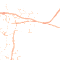 Daytime road noise heatmap for TA19 0BU