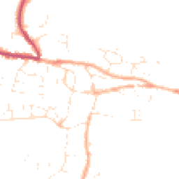 Daytime road noise heatmap for TA19 0DD