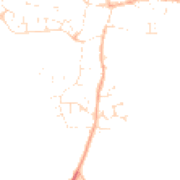 Daytime road noise heatmap for TA19 0DP