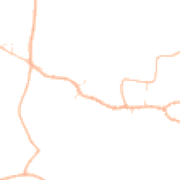 Daytime road noise heatmap for TA19 0EG