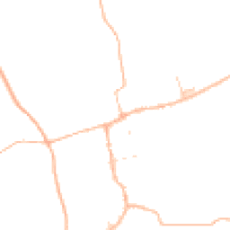 Daytime road noise heatmap for TA19 0EQ
