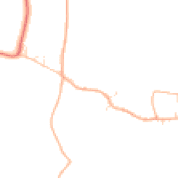 Daytime road noise heatmap for TA19 0JE