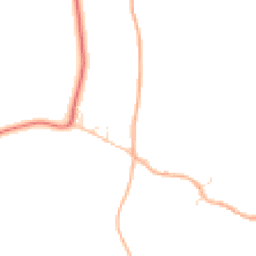 Daytime road noise heatmap for TA19 0JH
