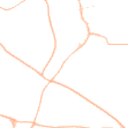 Daytime road noise heatmap for TA19 0JU