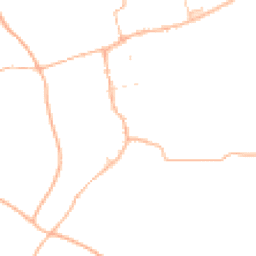 Daytime road noise heatmap for TA19 0LB