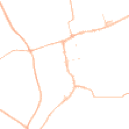 Daytime road noise heatmap for TA19 0LF