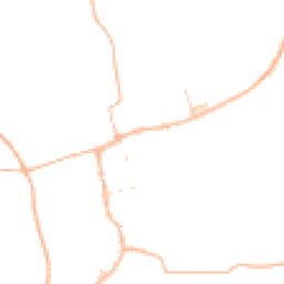 Daytime road noise heatmap for TA19 0LL