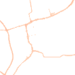 Daytime road noise heatmap for TA19 0LU