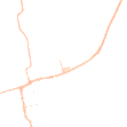 Daytime road noise heatmap for TA19 0ND