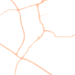 Daytime road noise heatmap for TA19 0NL
