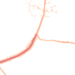 Daytime road noise heatmap for TA19 0PE