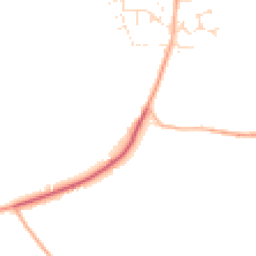 Daytime road noise heatmap for TA19 0PF