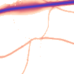 Daytime road noise heatmap for TA19 0QE