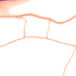 Daytime road noise heatmap for TA19 0QR