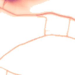 Daytime road noise heatmap for TA19 0QT