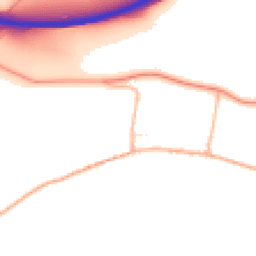 Daytime road noise heatmap for TA19 0QU