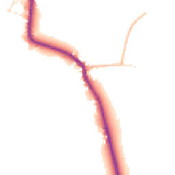 Daytime road noise heatmap for TA19 0RG