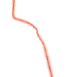 Night-time road noise heatmap for TA19 0RG