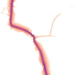 Daytime road noise heatmap for TA19 0RJ