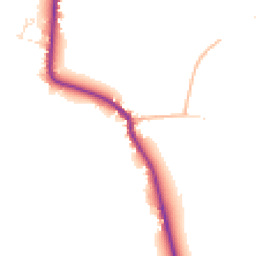 Daytime road noise heatmap for TA19 0RQ