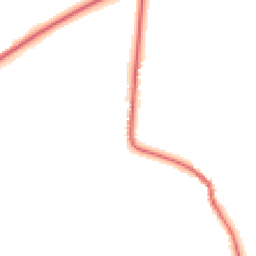 Night-time road noise heatmap for TA19 0RT