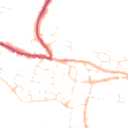 Daytime road noise heatmap for TA19 9AA