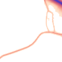 Daytime road noise heatmap for TA19 9DQ