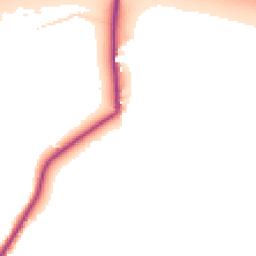 Daytime road noise heatmap for TA19 9DY