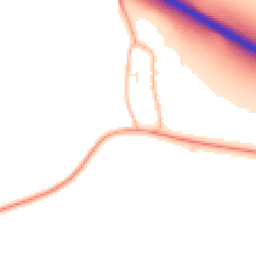 Daytime road noise heatmap for TA19 9EH