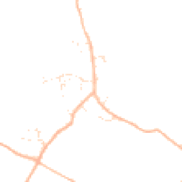 Daytime road noise heatmap for TA19 9EP