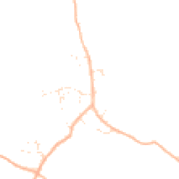 Daytime road noise heatmap for TA19 9ER