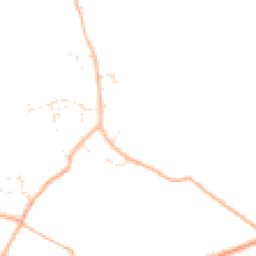Daytime road noise heatmap for TA19 9ET