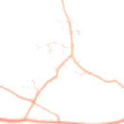 Daytime road noise heatmap for TA19 9EW