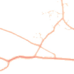 Daytime road noise heatmap for TA19 9FR