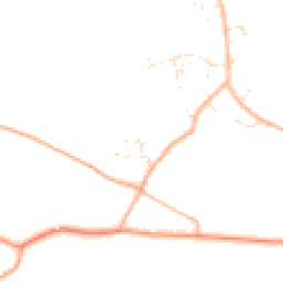 Daytime road noise heatmap for TA19 9FS