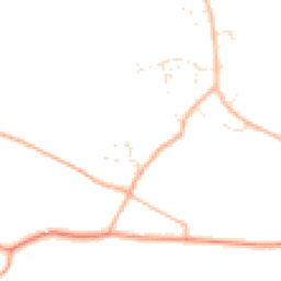 Daytime road noise heatmap for TA19 9FW