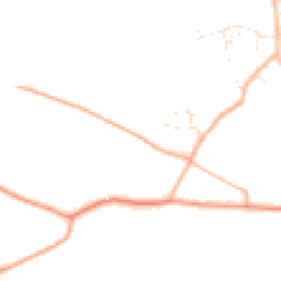 Daytime road noise heatmap for TA19 9HA