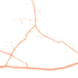 Daytime road noise heatmap for TA19 9HT