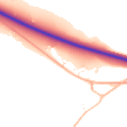 Daytime road noise heatmap for TA19 9QD