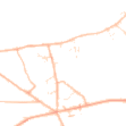 Daytime road noise heatmap for TA19 9RT