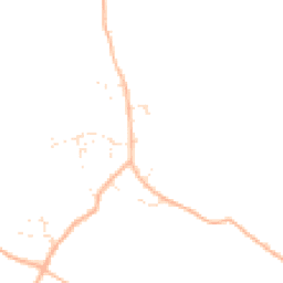 Daytime road noise heatmap for TA19 9TB