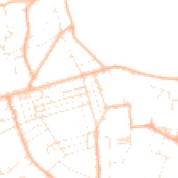 Daytime road noise heatmap for TA24 5AF