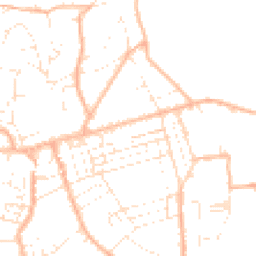 Daytime road noise heatmap for TA24 5AZ