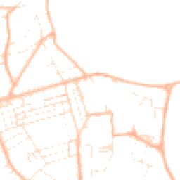 Daytime road noise heatmap for TA24 5BD