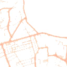 Daytime road noise heatmap for TA24 5BE