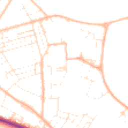 Daytime road noise heatmap for TA24 5BJ